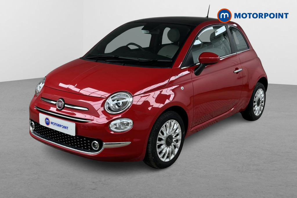 Fiat 500 Dolcevita Manual Petrol-Electric Hybrid Hatchback - Stock Number (1491099) - Passenger side front corner