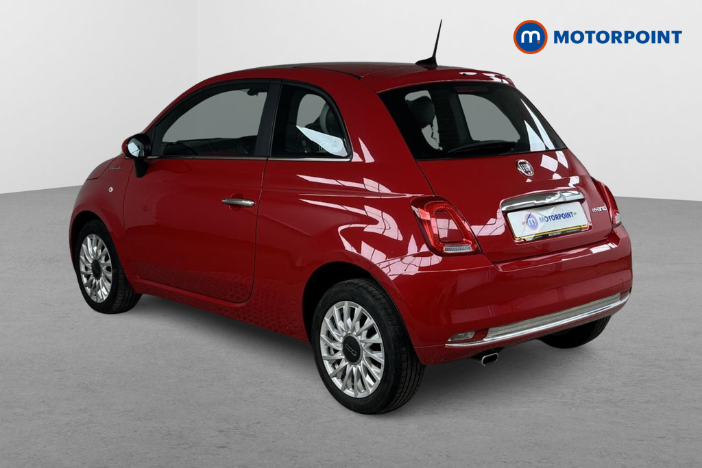 Fiat 500 Dolcevita Manual Petrol-Electric Hybrid Hatchback - Stock Number (1491099) - Passenger side rear corner