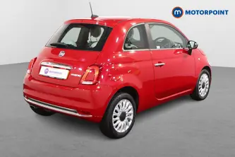 Fiat 500 Dolcevita Manual Petrol-Electric Hybrid Hatchback - Stock Number (1491125) - Drivers side rear corner