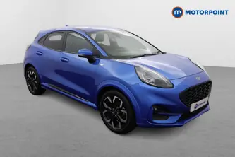 Ford Puma St-Line X Manual Petrol-Electric Hybrid SUV - Stock Number (1491156) - Drivers side front corner