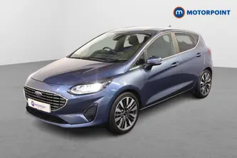 Ford Fiesta Titanium X Manual Petrol-Electric Hybrid Hatchback - Stock Number (1491905) - Passenger side front corner