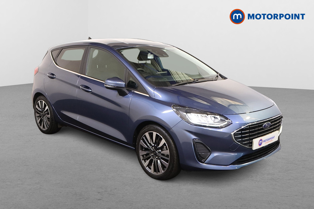 Ford Fiesta Titanium X Manual Petrol-Electric Hybrid Hatchback - Stock Number (1491905) - Drivers side front corner