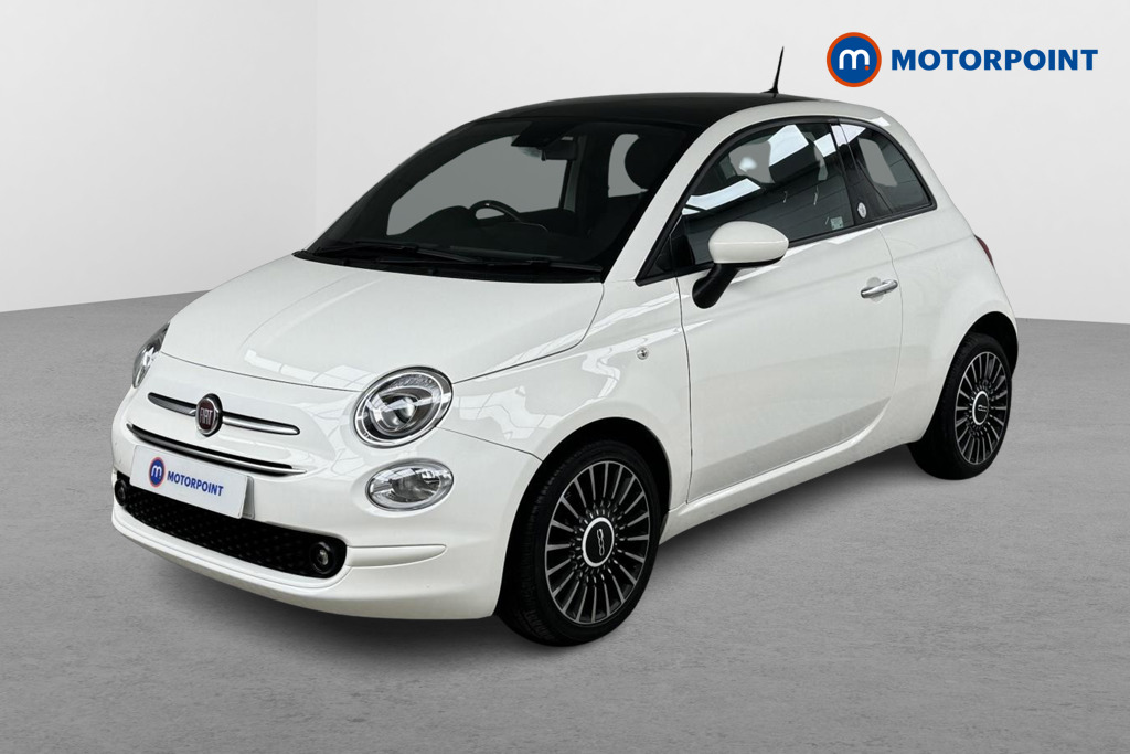 Fiat 500 Launch Edition Manual Petrol-Electric Hybrid Hatchback - Stock Number (1492089) - Passenger side front corner