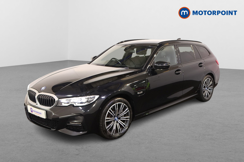 BMW 3 Series M Sport Automatic Petrol Plug-In Hybrid Estate - Stock Number (1493420) - Passenger side front corner