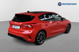 Ford Focus St-Line X Edition Manual Petrol-Electric Hybrid Hatchback - Stock Number (1495558) - Drivers side rear corner