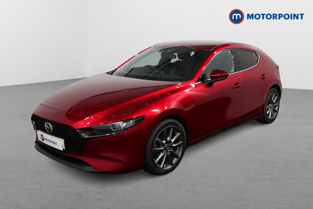 Mazda 3 Gt Sport Automatic Petrol-Electric Hybrid Hatchback - Stock Number (1495866) - Passenger side front corner