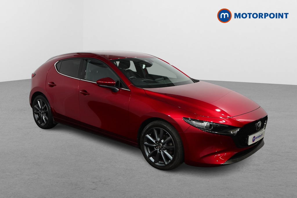 Mazda 3 Gt Sport Automatic Petrol-Electric Hybrid Hatchback - Stock Number (1495866) - Drivers side front corner