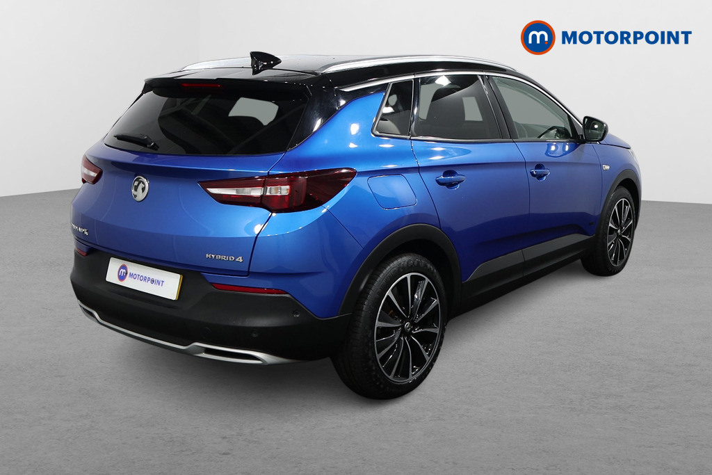Vauxhall Grandland X Ultimate Nav Automatic Petrol Plug-In Hybrid SUV - Stock Number (1477889) - Drivers side rear corner