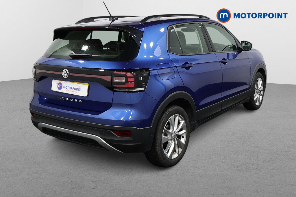 Volkswagen T-Cross SE Manual Petrol SUV - Stock Number (1488229) - Drivers side rear corner