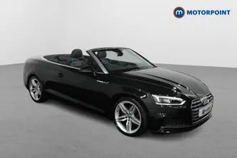 Audi A5 S Line Automatic Petrol Convertible - Stock Number (1488890) - Drivers side front corner