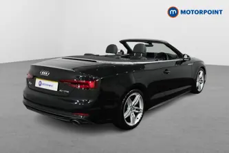 Audi A5 S Line Automatic Petrol Convertible - Stock Number (1488890) - Drivers side rear corner