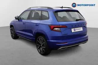 Skoda Karoq Sport Line Automatic Petrol SUV - Stock Number (1492481) - Passenger side rear corner