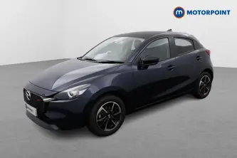 Mazda 2 Homura Aka Manual Petrol-Electric Hybrid Hatchback - Stock Number (1496436) - Passenger side front corner