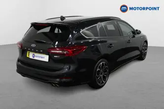 Ford Focus St-Line Vignale Manual Petrol-Electric Hybrid Estate - Stock Number (1496569) - Drivers side rear corner