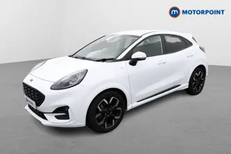 Ford Puma St-Line X Automatic Petrol-Electric Hybrid SUV - Stock Number (1474141) - Passenger side front corner