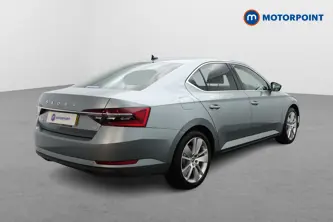 Skoda Superb Se L Automatic Petrol Plug-In Hybrid Hatchback - Stock Number (1487827) - Drivers side rear corner