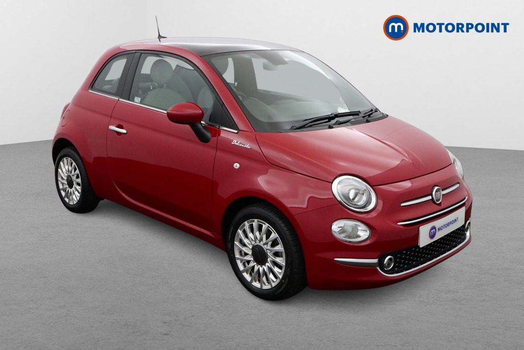 Fiat 500 Dolcevita Manual Petrol-Electric Hybrid Hatchback - Stock Number (1491096) - Drivers side front corner