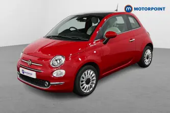 Fiat 500 Dolcevita Manual Petrol-Electric Hybrid Hatchback - Stock Number (1491115) - Passenger side front corner