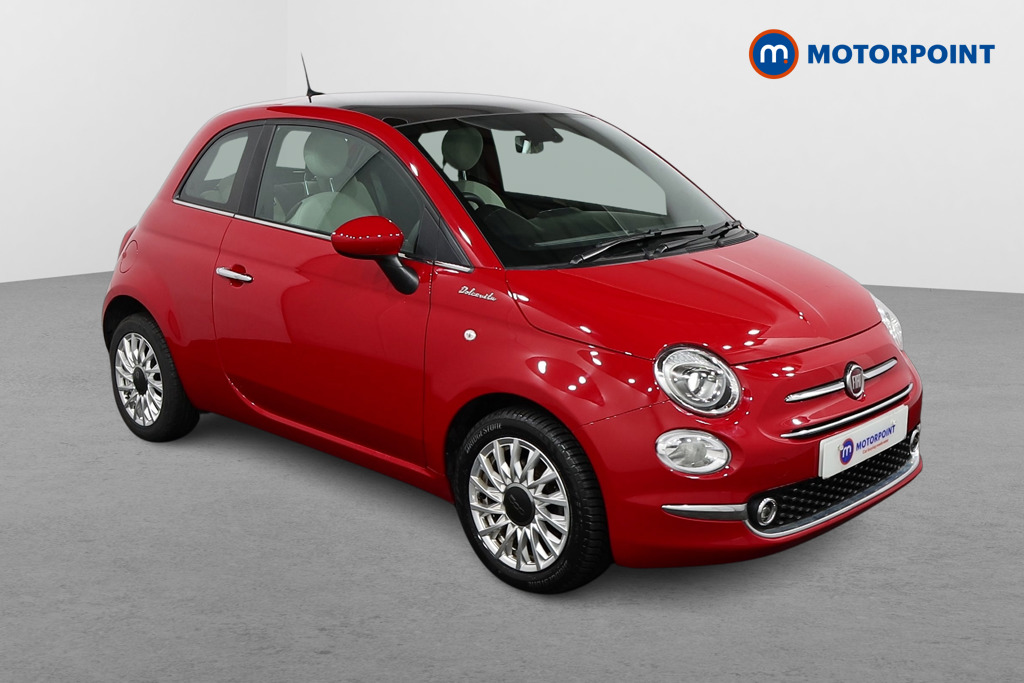 Fiat 500 Dolcevita Manual Petrol-Electric Hybrid Hatchback - Stock Number (1491115) - Drivers side front corner