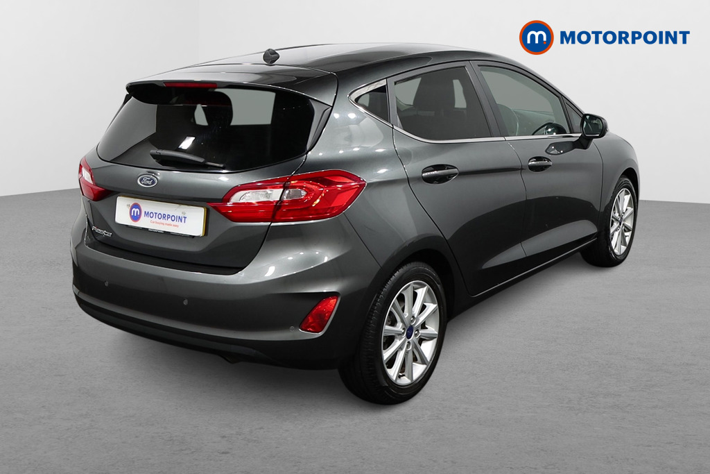 Ford Fiesta Titanium Manual Petrol Hatchback - Stock Number (1491381) - Drivers side rear corner