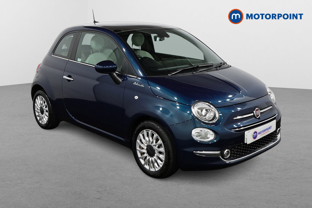 Fiat 500 Dolcevita Manual Petrol-Electric Hybrid Hatchback - Stock Number (1491681) - Drivers side front corner