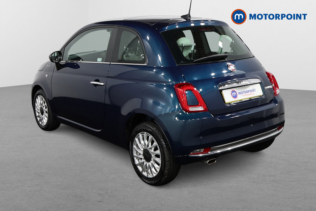 Fiat 500 Dolcevita Manual Petrol-Electric Hybrid Hatchback - Stock Number (1491681) - Passenger side rear corner