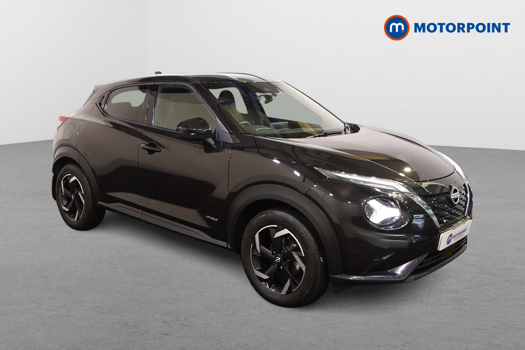 Nissan Juke N-Connecta Automatic Petrol-Electric Hybrid SUV - Stock Number (1491893) - Drivers side front corner