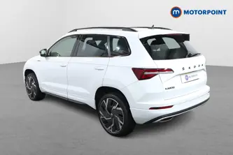 Skoda Karoq Sportline Automatic Petrol SUV - Stock Number (1492011) - Passenger side rear corner