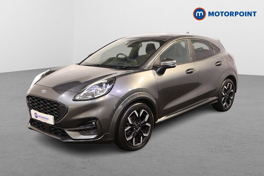 Ford Puma St-Line X Manual Petrol-Electric Hybrid SUV - Stock Number (1493279) - Passenger side front corner