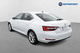 Skoda Superb Se L Executive Automatic Petrol Hatchback - Stock Number (1493469) - Passenger side rear corner