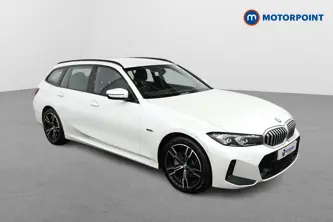 BMW 3 Series M Sport Automatic Petrol Plug-In Hybrid Estate - Stock Number (1494555) - Drivers side front corner