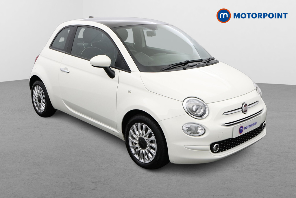 Fiat 500 Lounge Manual Petrol-Electric Hybrid Hatchback - Stock Number (1495544) - Drivers side front corner