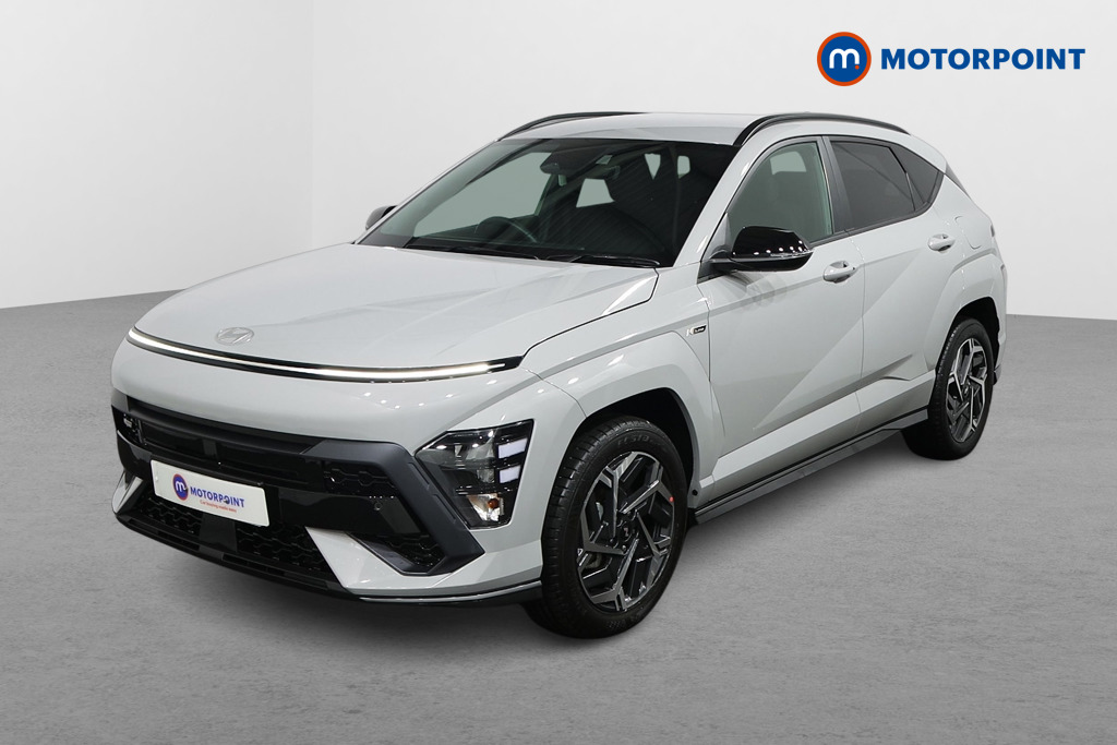 Hyundai Kona N Line Automatic Petrol-Electric Hybrid SUV - Stock Number (1496377) - Passenger side front corner