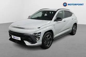 Hyundai Kona N Line Automatic Petrol-Electric Hybrid SUV - Stock Number (1496377) - Passenger side front corner