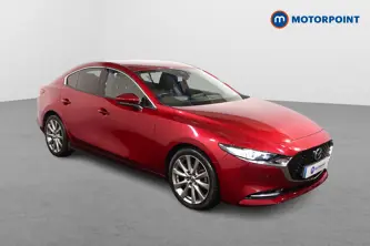 Mazda 3 Gt Sport Tech Manual Petrol-Electric Hybrid Saloon - Stock Number (1482345) - Drivers side front corner