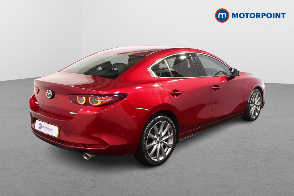 Mazda 3 Gt Sport Tech Manual Petrol-Electric Hybrid Saloon - Stock Number (1482345) - Drivers side rear corner