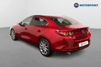 Mazda 3 Gt Sport Tech Manual Petrol-Electric Hybrid Saloon - Stock Number (1482345) - Passenger side rear corner