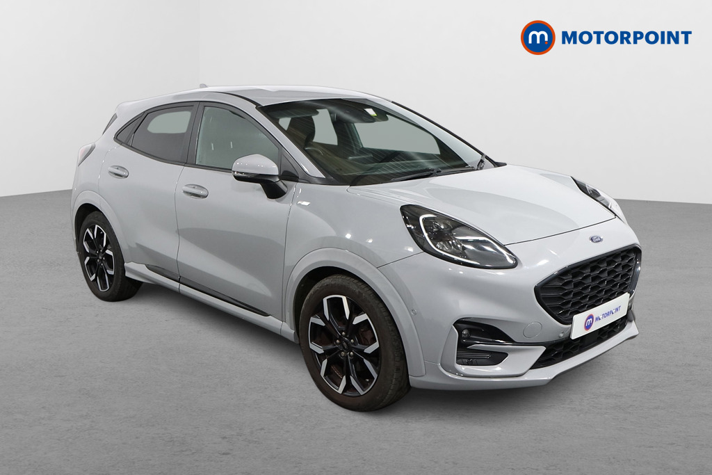 Ford Puma St-Line X First Edition Manual Petrol-Electric Hybrid SUV - Stock Number (1484004) - Drivers side front corner