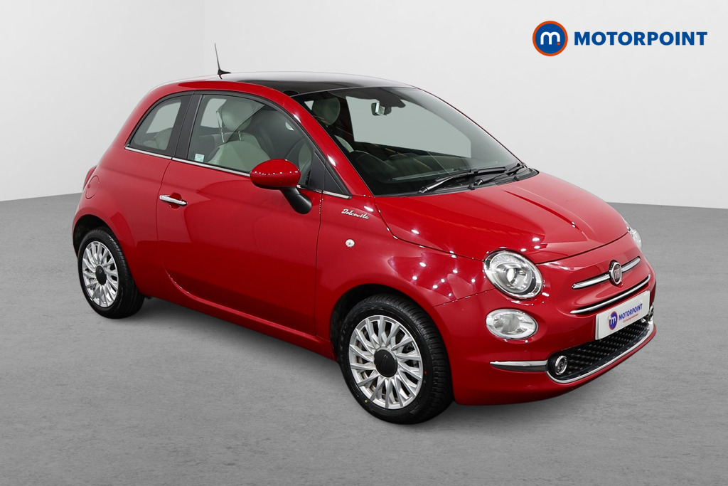 Fiat 500 Dolcevita Manual Petrol-Electric Hybrid Hatchback - Stock Number (1491129) - Drivers side front corner