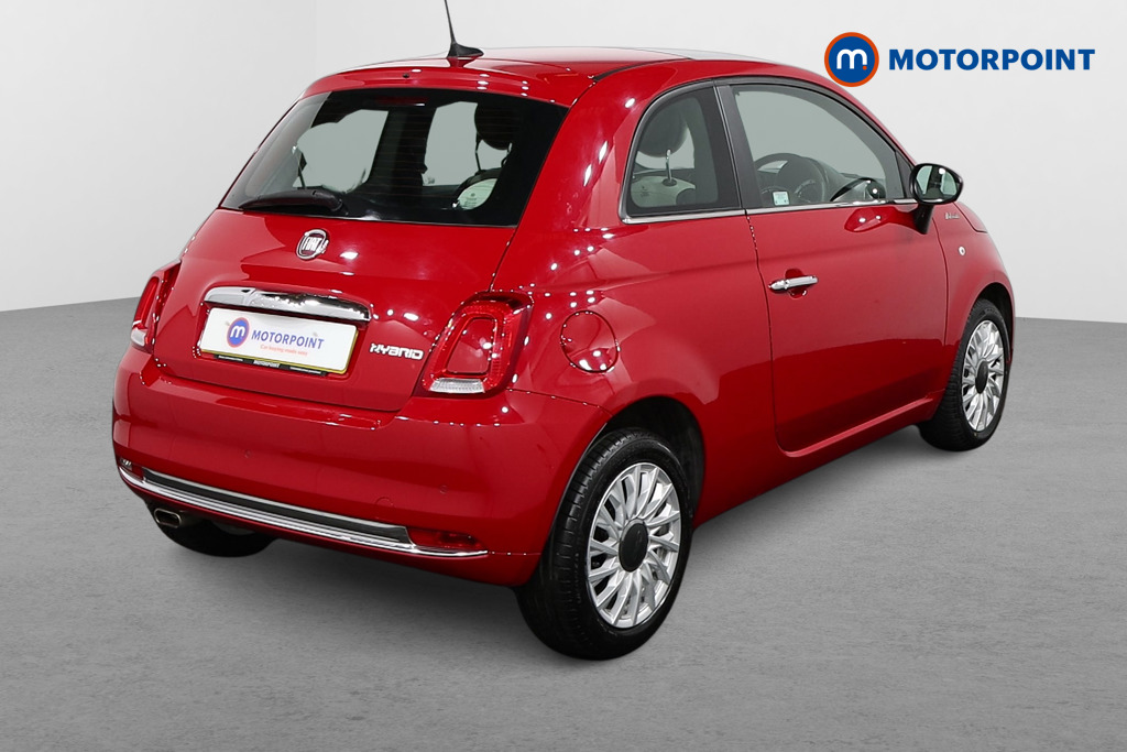 Fiat 500 Dolcevita Manual Petrol-Electric Hybrid Hatchback - Stock Number (1491129) - Drivers side rear corner