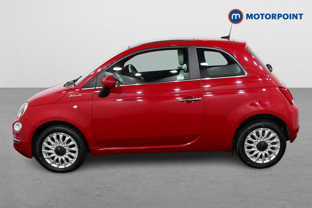 Fiat 500 Dolcevita Manual Petrol-Electric Hybrid Hatchback - Stock Number (1491129) - Passenger side