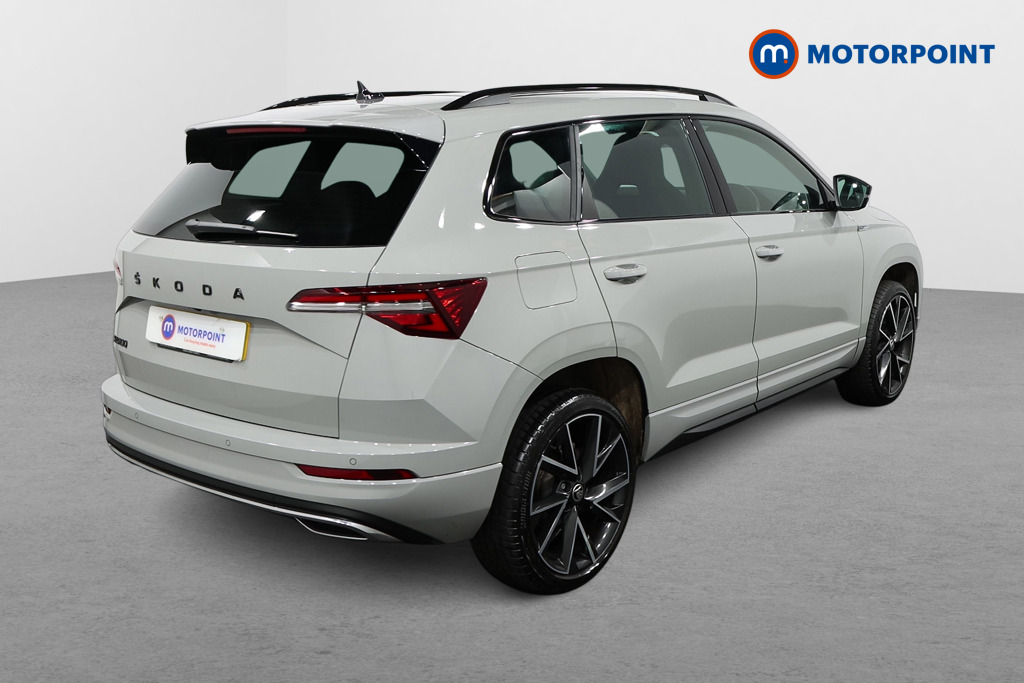 Skoda Karoq Sportline Automatic Petrol SUV - Stock Number (1492058) - Drivers side rear corner