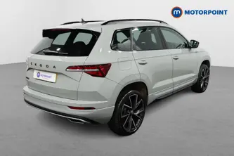 Skoda Karoq Sportline Automatic Petrol SUV - Stock Number (1492058) - Drivers side rear corner