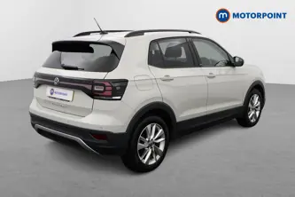 Volkswagen T-Cross Active Manual Petrol SUV - Stock Number (1492696) - Drivers side rear corner