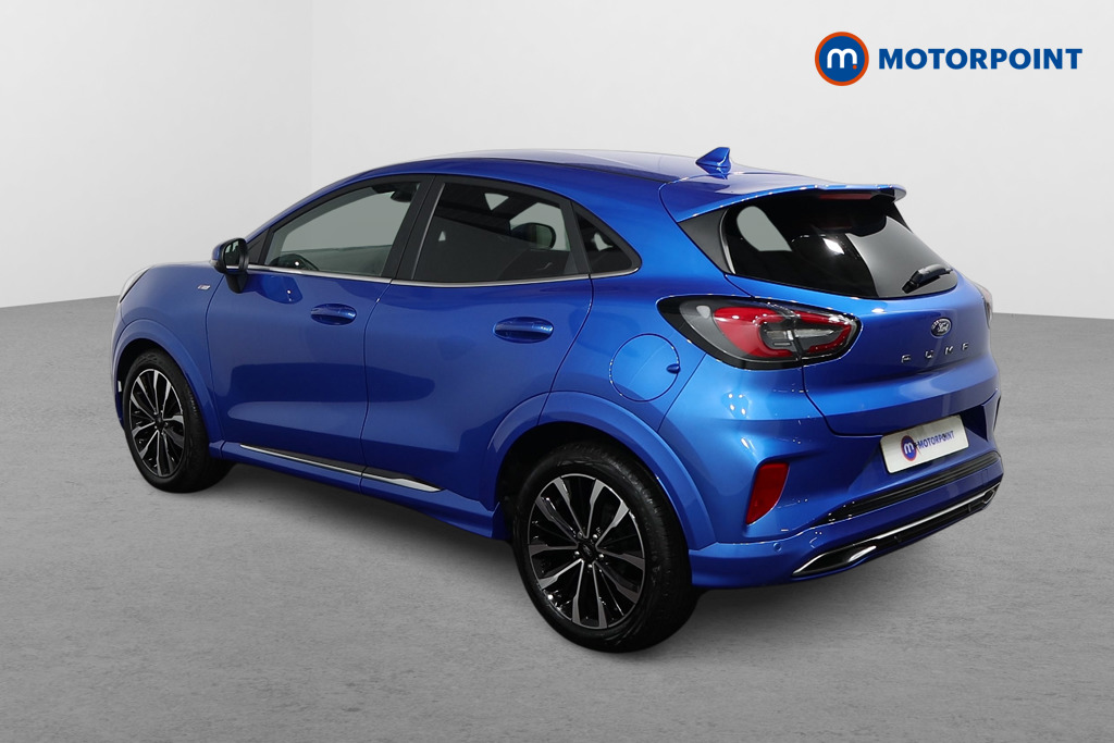 Ford Puma St-Line Vignale Manual Petrol-Electric Hybrid SUV - Stock Number (1493337) - Passenger side rear corner