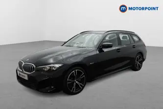 BMW 3 Series M Sport Automatic Petrol Plug-In Hybrid Estate - Stock Number (1494579) - Passenger side front corner