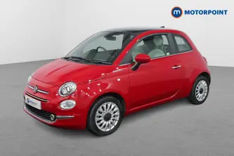 Fiat 500 Dolcevita Manual Petrol-Electric Hybrid Hatchback - Stock Number (1494628) - Passenger side front corner