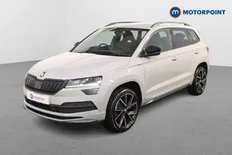 Skoda Karoq Sport Line Automatic Petrol SUV - Stock Number (1495838) - Passenger side front corner