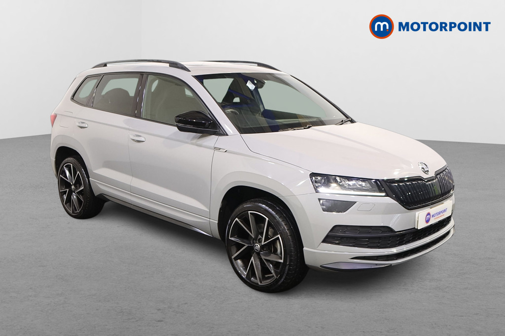 Skoda Karoq Sport Line Automatic Petrol SUV - Stock Number (1495838) - Drivers side front corner