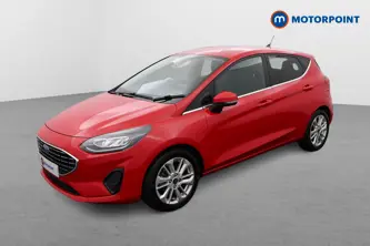 Ford Fiesta Titanium Automatic Petrol-Electric Hybrid Hatchback - Stock Number (1496123) - Passenger side front corner